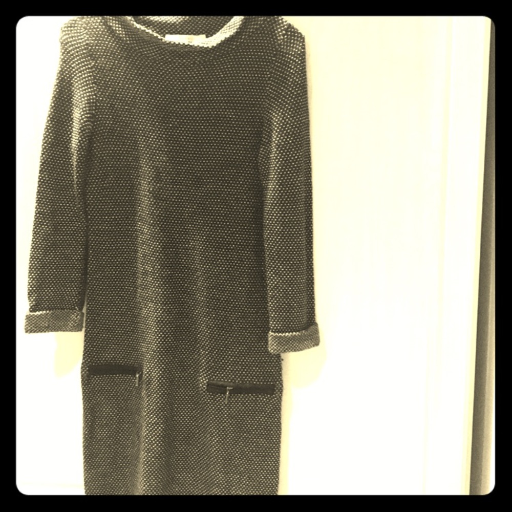 Boden heather grey and White brunch work play